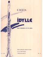 Eugéne Bozza: Idylle (noty na klarinet, klavír) Eugéne Bozza: Idylle (noty na klarinet, klavír)