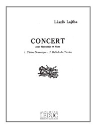 Laszlo Lajtha: Concert (noty na violoncello, klavír)