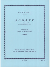 Georg Friedrich Händel: Sonata In B Flat (noty na klarinet, klavír)