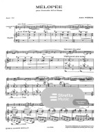Alain Weber: Mélopée (noty na klarinet, klavír) Alain Weber: Mélopée (noty na klarinet, klavír)