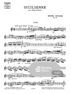 Henri Büsser: Sicilienne (noty na příčnou flétnu, klavír)