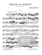 Henri Büsser: Prélude et Scherzo Op.35 (noty na příčnou flétnu, klavír) Henri Büsser: Prélude et Scherzo Op.35 (noty na příčnou flétnu, klavír)