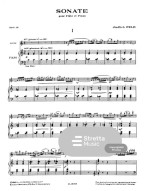 Jindřich Feld: Sonate (noty na příčnou flétnu, klavír)