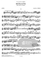 Jindřich Feld: Sonate (noty na příčnou flétnu, klavír)