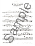 Georges Marty: Fantaisie No.1 (noty na klarinet, klavír) Georges Marty: Fantaisie No.1 (noty na klarinet, klavír)