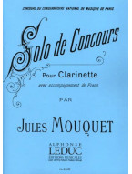 Jules Mouquet: Solo de Concours (noty na klarinet, klavír) Jules Mouquet: Solo de Concours (noty na klarinet, klavír)