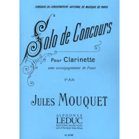 Jules Mouquet: Solo de Concours (noty na klarinet, klavír)