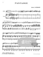 Robert Clérisse: Fantaisie (noty na příčnou flétnu, klavír)