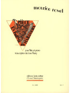 Maurice Ravel: Piéce En Forme De Habanera (noty na příčnou flétnu, klavír)