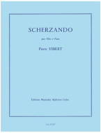 Pierre Vibert: Scherzando (noty na příčnou flétnu, klavír)