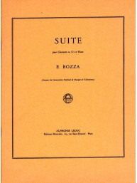 Eugéne Bozza: Suite (noty na klarinet, klavír)
