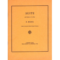 Eugéne Bozza: Suite (noty na klarinet, klavír)