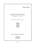 Marcel Bitsch: Bagatelle (noty na klarinet, klavír)