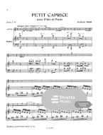 Jindřich Feld: Petit Caprice (noty na příčnou flétnu, klavír) Jindřich Feld: Petit Caprice (noty na příčnou flétnu, klavír)