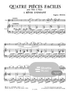 Eugéne Bozza: 4 Piéces Faciles (noty na příčnou flétnu, klavír) Eugéne Bozza: 4 Piéces Faciles (noty na příčnou flétnu, klavír)