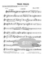 Marcel Poot: Trios Pieces (noty na příčnou flétnu, klavír)