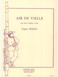 Eugéne Bozza: Air de Vielle (noty na příčnou flétnu, klavír)