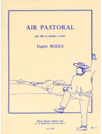 Eugéne Bozza: Air Pastoral (noty na příčnou flétnu, klavír)