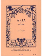 Georges Auric: Aria (noty na příčnou flétnu, klavír)