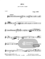 Georges Auric: Aria (noty na příčnou flétnu, klavír)