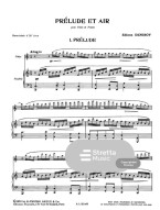 Edison Denisov: Prélude et Air (noty na příčnou flétnu, klavír)