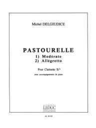 Michel Del Giudice: Pastourelle (noty na klarinet, klavír)