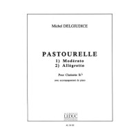 Michel Del Giudice: Pastourelle (noty na klarinet, klavír)