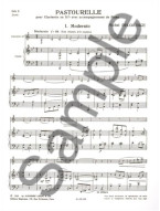 Michel Del Giudice: Pastourelle (noty na klarinet, klavír) Michel Del Giudice: Pastourelle (noty na klarinet, klavír)