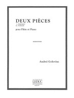 Andrej Golovin: 2 Pieces (noty na příčnou flétnu, klavír)