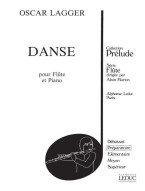 Oscar Lagger: Danse (noty na příčnou flétnu, klavír)