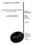 Jacques Faubert: Poudrerie (noty na příčnou flétnu, klavír)