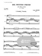 Louis Moyse: 10 Petites Pieces Vol.1 (noty na příčnou flétnu, klavír)