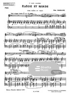 Elsa Barraine: Elegie Et Ronde (noty na příčnou flétnu, klavír)