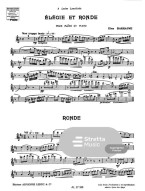 Elsa Barraine: Elegie Et Ronde (noty na příčnou flétnu, klavír)