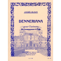 André Bloch: Denneriana (noty na klarinet, klavír)
