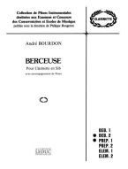 André Bourdon: Berceuse (noty na klarinet, klavír) André Bourdon: Berceuse (noty na klarinet, klavír)