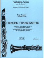 Serge Dangain & Christian Jacob: Chinoise-Chansonnette (noty na klarinet, klavír) Serge Dangain & Christian Jacob: Chinoise-Chansonnette (noty na klarinet, klavír)