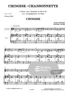 Serge Dangain & Christian Jacob: Chinoise-Chansonnette (noty na klarinet, klavír) Serge Dangain & Christian Jacob: Chinoise-Chansonnette (noty na klarinet, klavír)