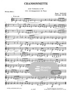 Serge Dangain & Christian Jacob: Chinoise-Chansonnette (noty na klarinet, klavír) Serge Dangain & Christian Jacob: Chinoise-Chansonnette (noty na klarinet, klavír)