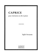 Egils Straume: Caprice (noty na klarinet, klavír) Egils Straume: Caprice (noty na klarinet, klavír)