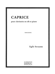 Egils Straume: Caprice (noty na klarinet, klavír)
