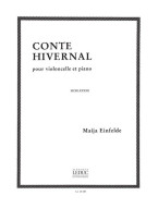 Maija Einfelde: Conte Hivernal (noty na violoncello, klavír)