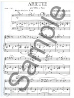 Serge Lancen: Ariette (noty na příčnou flétnu, klavír) Serge Lancen: Ariette (noty na příčnou flétnu, klavír)