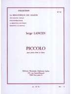 Serge Lancen: Piccolo (noty na příčnou flétnu, klavír) Serge Lancen: Piccolo (noty na příčnou flétnu, klavír)