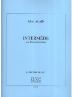 Jehan Alain: Intermede (noty na violoncello, klavír)