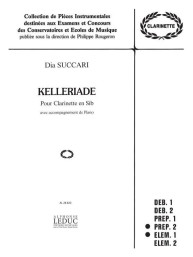 Dia Succari: Kelleriade (noty na klarinet, klavír)