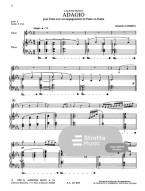Armando Ghidoni: Adagio (noty na příčnou flétnu, klavír)