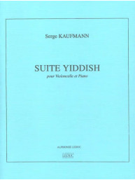 Serge Kaufmann: Suite Yiddish (noty na violoncello, klavír)