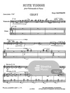 Serge Kaufmann: Suite Yiddish (noty na violoncello, klavír)