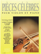 Pieces celebres Vol.2 (noty na housle, klavír)